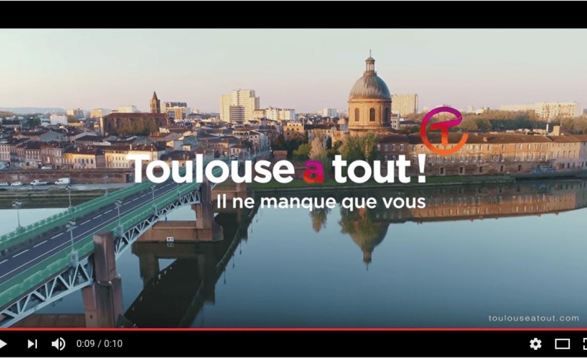 Video campagne loisirs Toulouseatout